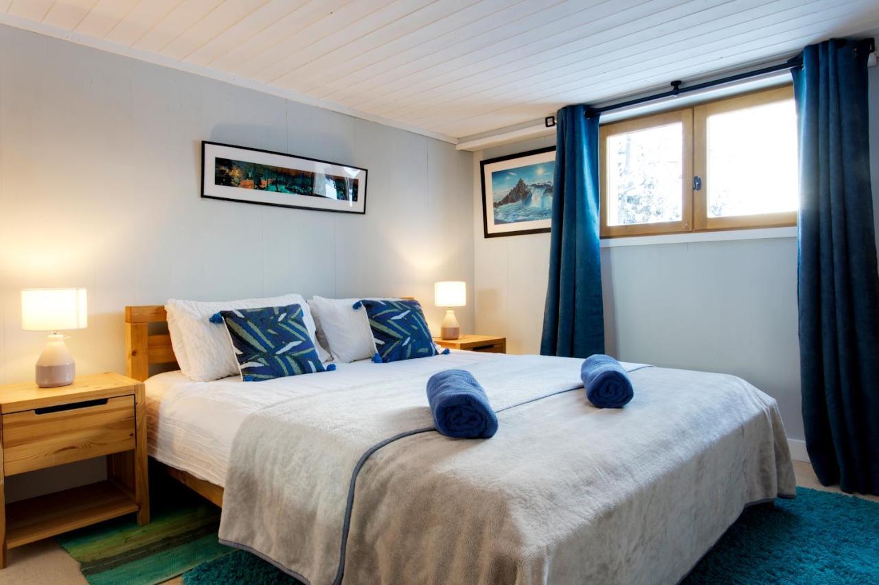 Chamonix Large Chalet, Sleeps 12, 200M2, 5 Bedroom, 4 Bathroom, Garden, Jacuzzi, Sauna المظهر الخارجي الصورة